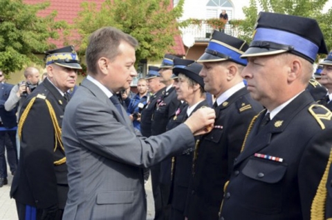 KOBYLIN | Krotoszyński strażak odznaczony przez Ministra SWiA